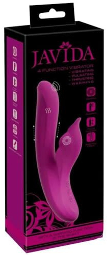 Javida 4 Function Rabbit-Vibrator Lila 2,7-3,6 cm