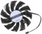 PEPWE Grafikkarten-Ventilator, 82 mm, 3-polig, 12 V, Ersatzzubehör, Grafikkarten-Kühler für GTX1650 Super ITX