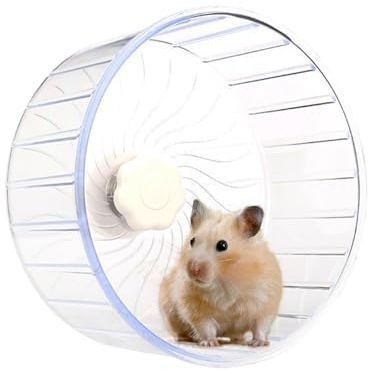 Moreeulsi Hamster-Trainingsräder – leiser Doppellager-Spinner – Laufrad für Hamster, kleine Haustiere, für Mäuse, Tiere, Haustiere, syrische Zwerge