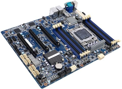 VBESTLIFE GA 6PXSVT-Motherboard, LGA 2011-Sockel für Prozessoren der Serie E5 1600 2600, Unterstützung für DDR3 ECC-Speicher und RAID-Arrays