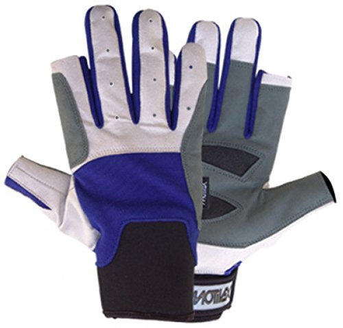 MOTIVEX Guantes de Vela Extra adherentes con Inserto de Neopreno, 2 Dedos, Talla XL