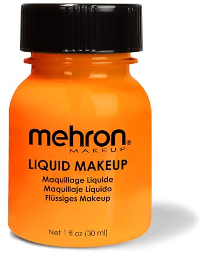 Mehron Liquid Make-up - Orange (30 ml)