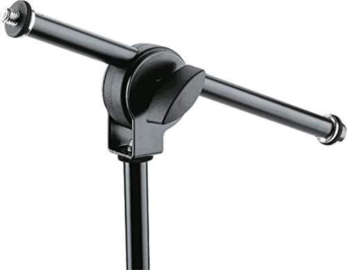 K&M Standard Perchette- 21431 Black Steel Microphone Stand