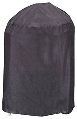 GREEN CLUB Housse De Protection Barbecue Rond Haute Qualité Polyester D 66 x h 80 cm Couleur Anthracite