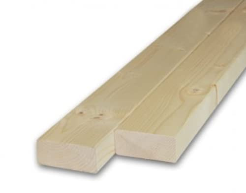 Listelli in abete piallato - lunghezza cm 200 - pacchetto / 40 x 40 mm - 6 pz.