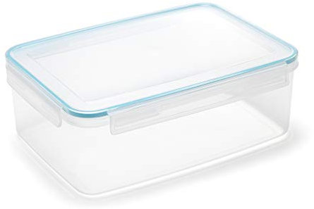 Addis Clip&Close 5.2L RECT. 502266 Clip & Close Recangle Frischhaltebox, 5,2 Liter, Kunststoff, Mehrfarbig, 5,2 l