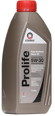 COMMA Motoröl 5W-30 Prolife Synthetiköl Motor Öl ACEA C3 1L
