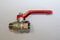 Riegler 115722 Kugelhahn Ventilleitung, Handhebel blau, IT/ET, G 3/4