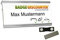 5 Aluminium Namensschilder magnetisch für Kleidung zum Anstecken Komplettset NMSG Silber Alu Namensschild beschriften 2er Magnet Clip Nadel Papier Drucketiketten A4 Magnetnamensschild bedrucken 72x32