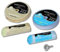 Lux Metal - Polishing Kit 01/100 mm DIY Metals Aluminium Iron Stainless Steel Brass Bronze Copper Silver Gold Cleaning Buffing Pad Wheel Wheel ABRASIVE Paste