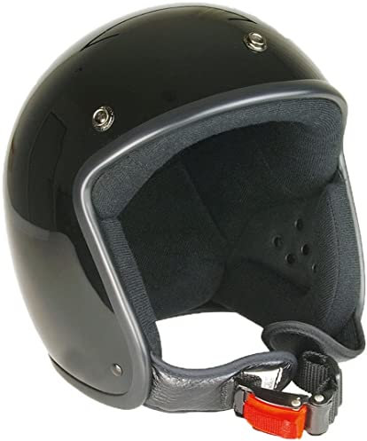 Bores Bogo 3 Jethelm Designed by Gensler, Ce-EN1077 Sportprüfung, ohne ECE, Schwarz-glanz, Größe S 51-52 cm