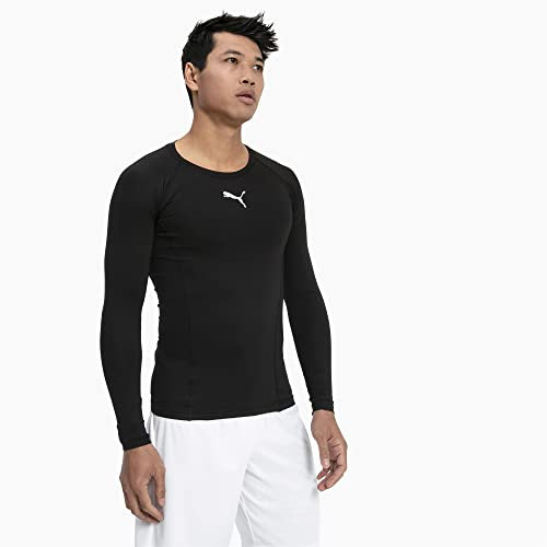 PUMA Herren Liga Baselayer te Ls Shirt, Puma Black, 56-58 EU
