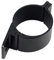 Hansen Styling Parts Universell passende Schwarze Aluminium-Rohrschelle ø 63-63,5 mm für Lampenbügel, Frontbügel, Überrollbügel