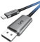 uni USB C zu DisplayPort-Kabel (4K@60Hz, 2K@165Hz), 1m/3ft Thunderbolt 3/4 zu DisplayPort-Kabel, Kompatibel für iPhone 15 Pro Max, MacBook Pro, MacBook Air, iPad Pro, XPS, Surface Book usw.