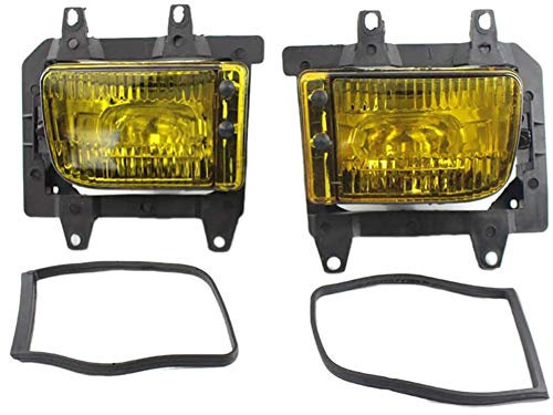 WPFC Auto Nebelscheinwerfer Nebelscheinwerfer Montage Ersatz, for-BMW E30 3Er 1985-1993 63171385945 63171385946, 2Stk