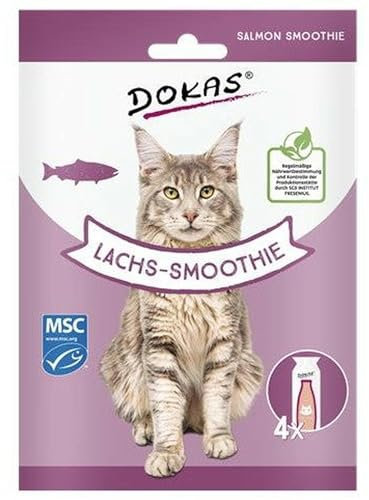 Dokas Cat Snack Lachs-Smoothie | 8X 4x30ml