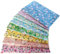 8 Stück 46 x 56 cm Stoffe zum Nähen Baumwolle,Patchwork Stoffe Paket，Stoff für mundschutzmasken， Stoff-Quadrate & Quiltingstoffe für Patchwork Handgemachten,Floret