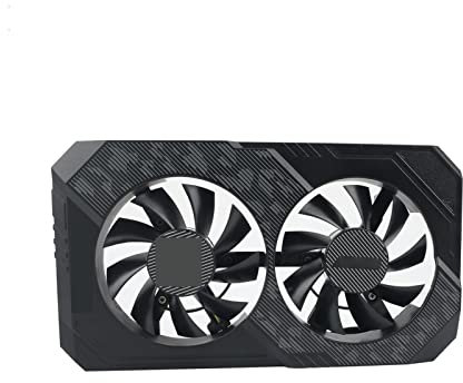 Youngran RTX2060 GTX1660 GTX1650 Ventilateur de Carte vidéo Compatible for ASUS Tuf Gaming GTX 1650 1660 Super RTX 2060 Carte Graphique FD8015U12S / T129215BU Leisurely