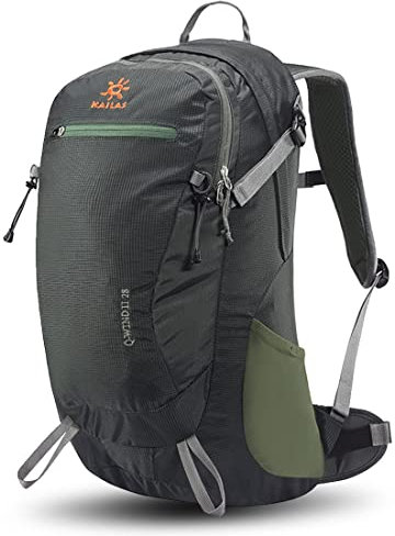 KAILAS Wanderrucksack 28L Wasserdichter Rucksack Leichter Reiserucksack Campingrucksack für Outdoor Sport, Grau
