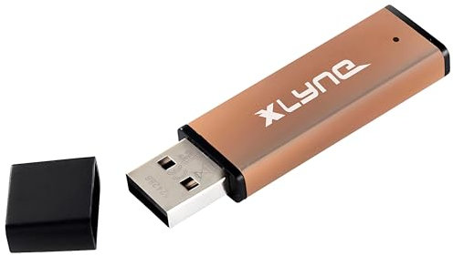 xlyne ALU USB-Stick 128GB Aluminium, Bronze 177570-2 USB-A (USB 2.0)