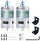775 DC-Motor,hohes Drehmoment, 12 V DC-Motor，DC-Motor, max. 20000U/min, Doppelkugellager, leise, Power-Räder, Motor-Upgrade, DC-Motor ((D-Wellenmotoren, 2 Stück))