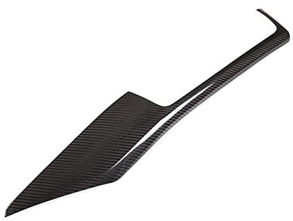 JORAsa Real Carbon Fiber Car Center Console Zierleiste passend für BMW 3er F30 M3 M4 2014-2018 Auto Trim Zubehör Guard Sticker Kits