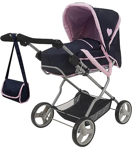 509 Crew Classic Deluxe 3-in-1-Puppenwagen – Rollen-Spielzeug für Kinder, ab 3 Jahren