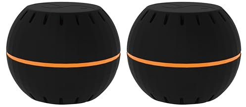 SHELLY Luftfeuchtigkeits- und Temperatursensor H&T, schwarz, 2 Stück