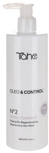 Tahe Oleo & Control Mascarilla Regeneradora Nº2 Bond Fondant que unifica, sella la cutícula y revitaliza el cabello, 400 ml