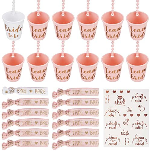 Gobelet Evjf Bracelet Evjf 25 Kit Evjf Accessoire Bride Accessoires evjf, Enterrement de Vie de Jeune Fille Accessoires,Team Bride Accessoire Evjf Decoration (01)