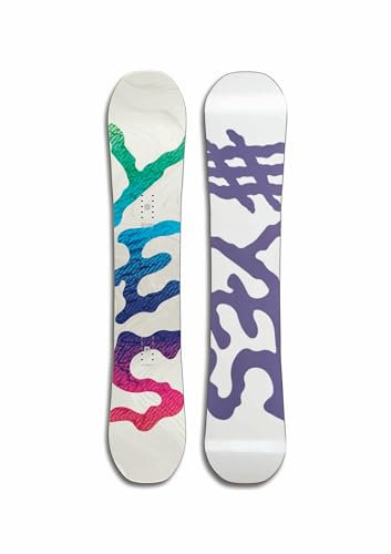 Ja. - W Basic, Snowboards Twin Tip, Resort Freestyle, Größe 149, Farbe: Weiß