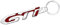 HHGFTIY Car Keyring, Keychin Replacement,pour Peugeot GTI 107 206 208 301 508 2008 5008 3008 407 Porte clés Anti Perte Voiture,Accessoires de Voiture,A