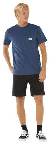 RIP CURL Men's Graphic Short Sleeve Crew Neck T-Shirt Graphic Tees