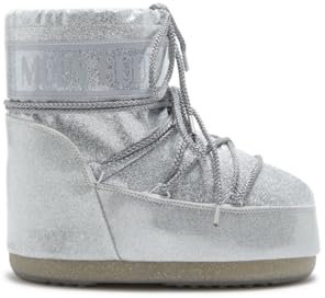 Moon Boot Icon Low Glitter Argento 1409440 H001 36/38