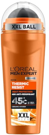 L'Oréal Men Expert Thermic Resist Deodorant für Herren, Anti-Transpirant 48 Stunden, wirksam auch bei 45 °C, XXL, 100 ml