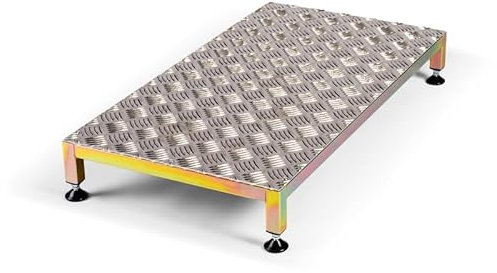 The Ramp People Aluminium Half Step Adjustable Non Slip Outdoor Half Step Mobility Aid (Standard (760mm x 405mm))