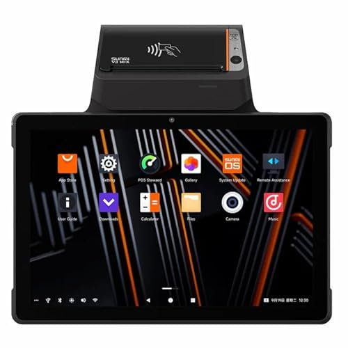 TPV Táctil SUNMI V3 MIX - Android 13 - Pantalla de 10.1 HD - Impresora Térmica Integrada 80mm - Conectividad Wi-Fi, 4G y GMS - TPV Comercio y Hosteleria - Solución Compacta para Negociosa