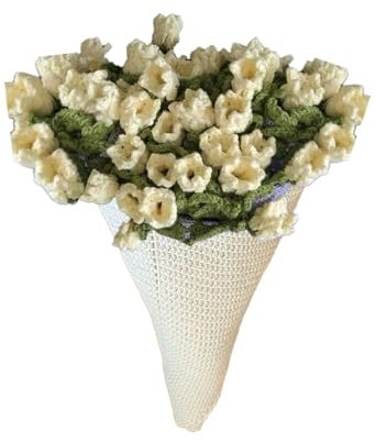 Cocila Kuscheldecke, Gehäkelte Blumen Sofa Decke, Rose Bouquet Outdoor Decke, Strickdecke Picknickdecke Home Decor, Boho Throw Blanket Gift Geburtstagsgeschenk für Frauen Mutter Freundinnen