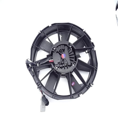 510-8095 5108095 24V Axial Fan Assembly Fits Excavator Parts E320GC 7 Blade Axial Fan