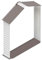 Brigros - Casetta Da Giardino In HDPE Dimensioni 211,2x114,7x252 Cm Con Pavimento Antiscivolo, Doppia Porta Con Finestre E Tetto Spiovente, Prefabbricato Da Esterno Estensibile (Estensione)
