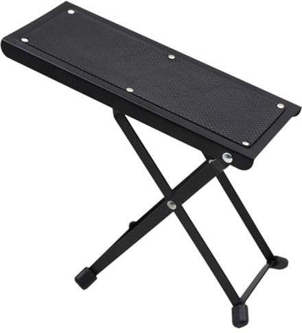 TOYANDONA Fußhocker Für Gitarre Robustes Gitarren-fußpedal Gitarrenzubehör Faltbar Geeignet Für Gitarristen Zum Üben Und Spielen