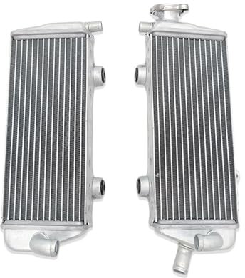 RVIFY Radiateur en pour Convient pour KTM SX XC EXC Husqvarna TC Te 125 150 250 300 d'eau Moto 2007-2016 Radiateur Refroidisseur Refroidissement Liquide Refroidissement(1 Kit)