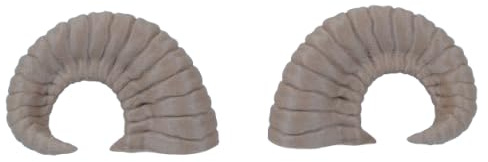 Tims Plum Geweih-Hörner Kopfschmuck für Cosplay und Halloween, dämonisches Kreatur-Kostümzubehör, Fantasy-Kostüme, Fantasy-Kreatur-Kopfschmuck