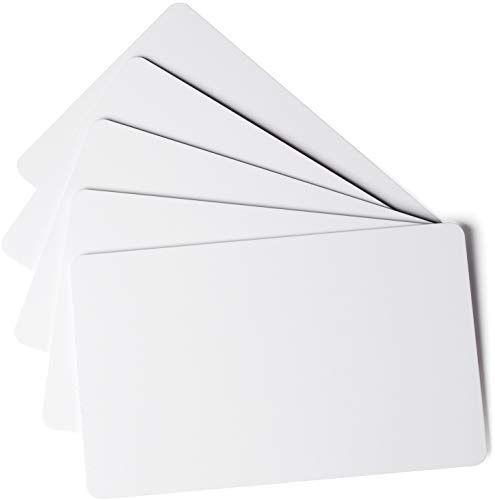 Durable Plastikkarten Duracard Light, 100 Stück, weiß, 0,5 mm, 891402