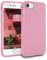 MyGadget Coque pour iPhone SE 2022 | 2020 | 7 | 8 - Case TPU Souple - Cover Protection Extra Fine & Légère - Étui Coloré Anti Choc et Rayures - Rose