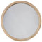 ATMOSPHERA CREATEUR D'INTERIEUR Espejo Redondo Color Natural DIAM.50 cm, Multicolor, L. 52 x l. 5 x H. 52 cm