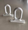 Occhiello per tenda. 1coppia (2 pezzi). Occhiolo-aggancio-attacco. Anello per tenda