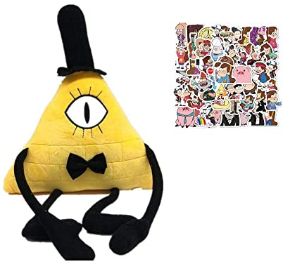 LYH2019 New 28Cm Gravity Falls Bill Cipher Plush Toy Stuffed Toys A Birthday Present for Your Child