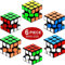 Party Puzzle Spielzeug, 6 Pack Mini Würfel Set Party Favors Cube Puzzle, 1.18 Inch Puzzle Magic Cube umweltfreundliche Safe Material mit lebendigen Farben