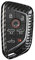 M.JVisun Véritable Fibre de Carbone Porte-clés pour Chevrolet, Couverture de Clé de Voiture pour Chevrolet Chevy Corvette C8 2020-2021 Clé de Voiture - Noir